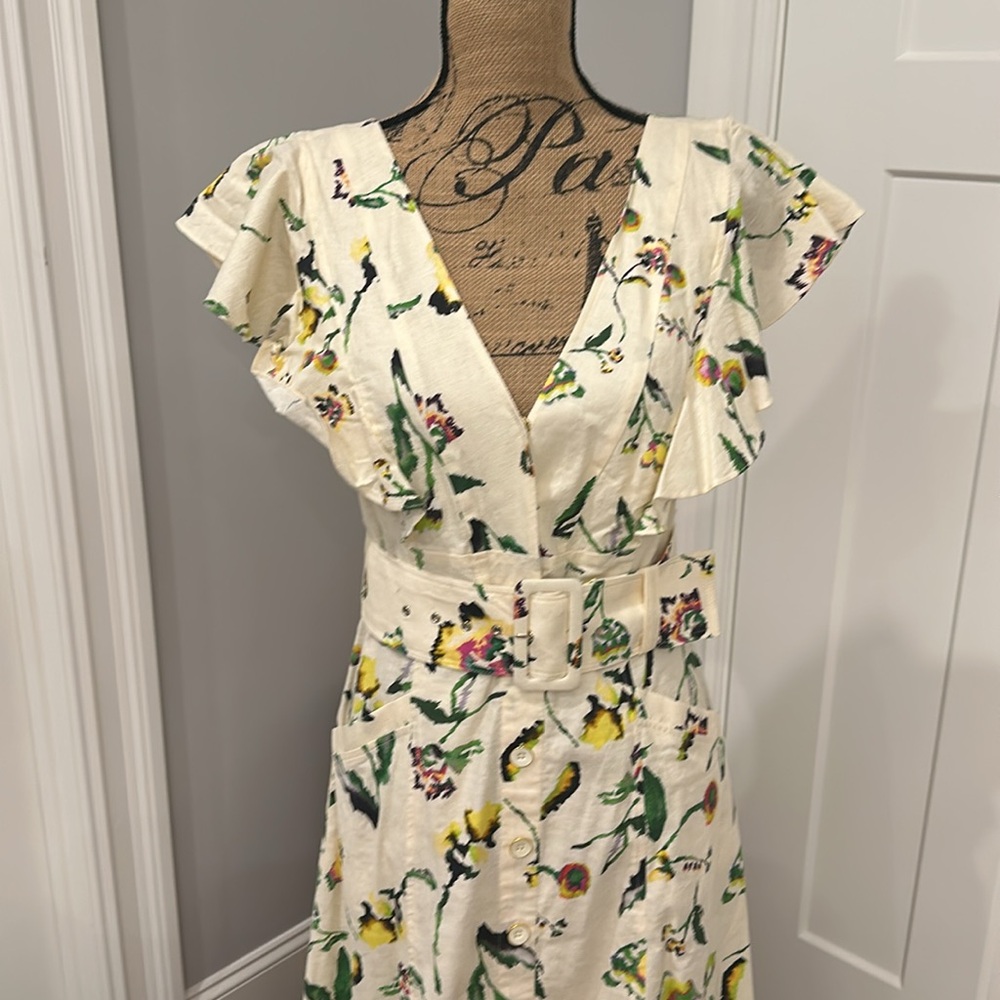 Tanya Taylor Belted Dress - Picture 2 of 7